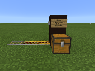 Minecraft Rollercoaster Ultimate Trap : 9 Steps - Instructables