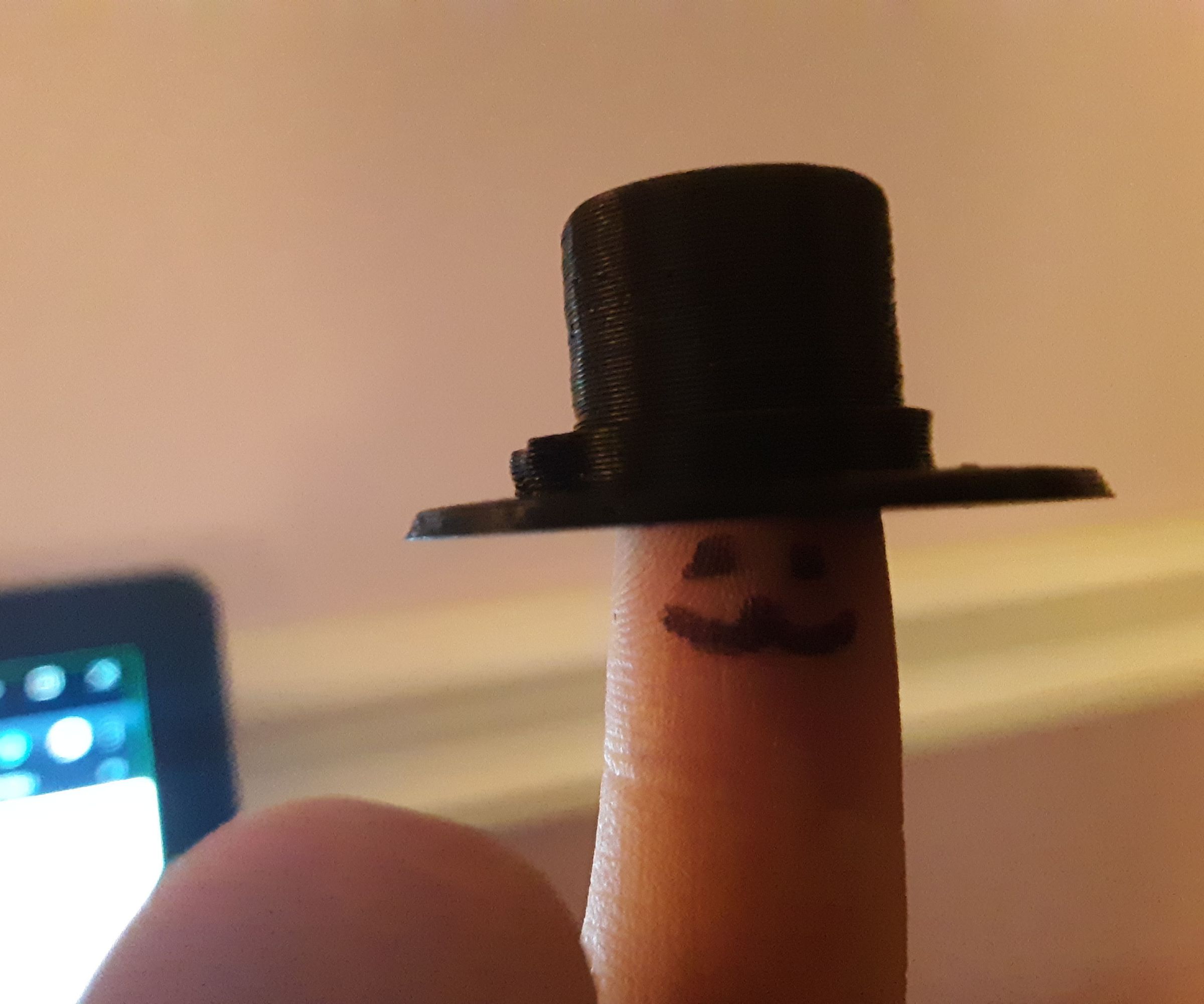 3D Printed Top Hat
