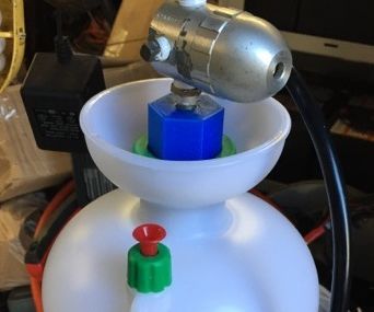 Power Brake Bleeder From a Garden Sprayer
