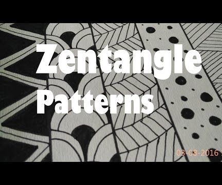 Easy Zentangle Patterns 