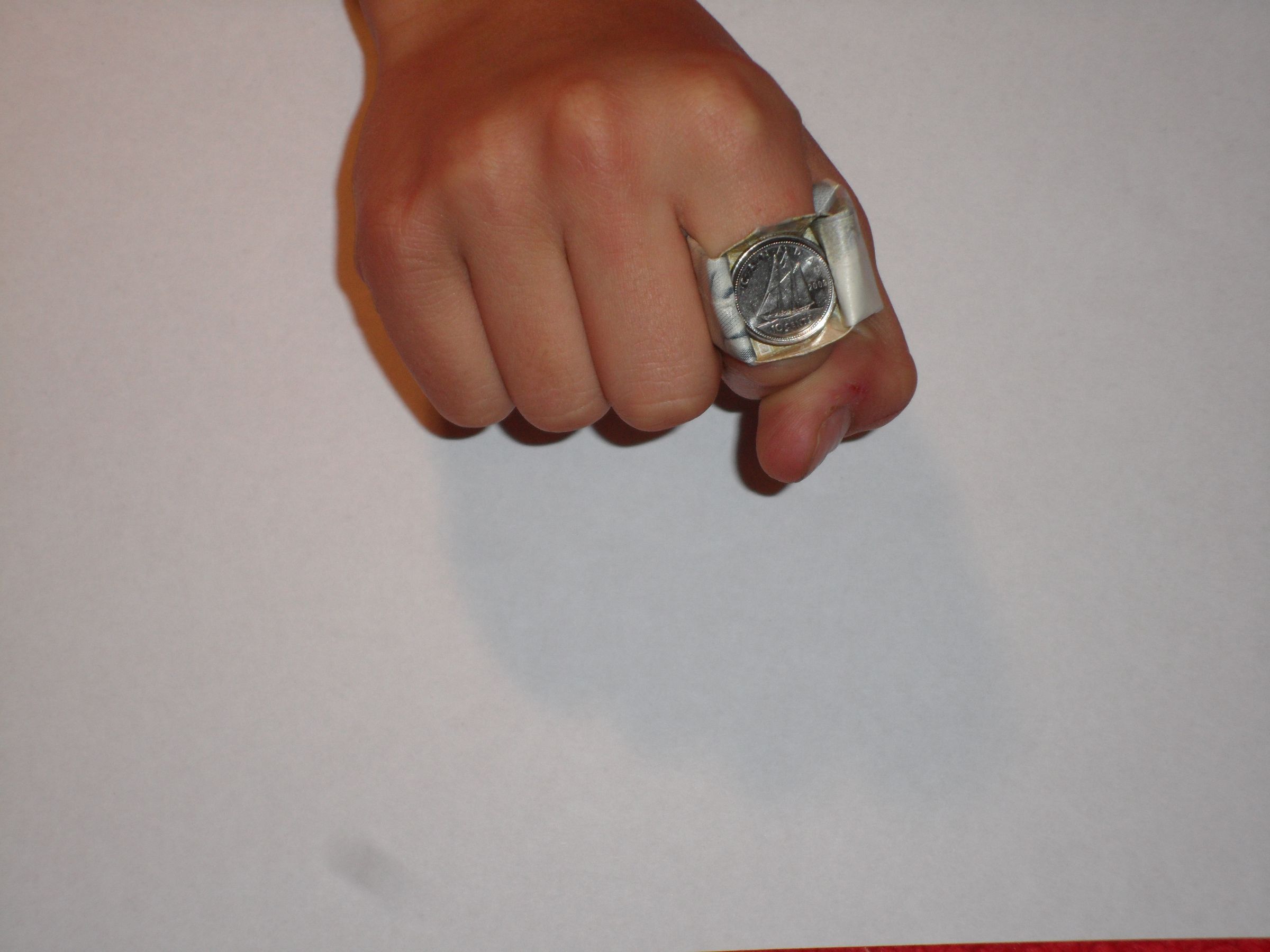 $5.10 DIMEmond Ring