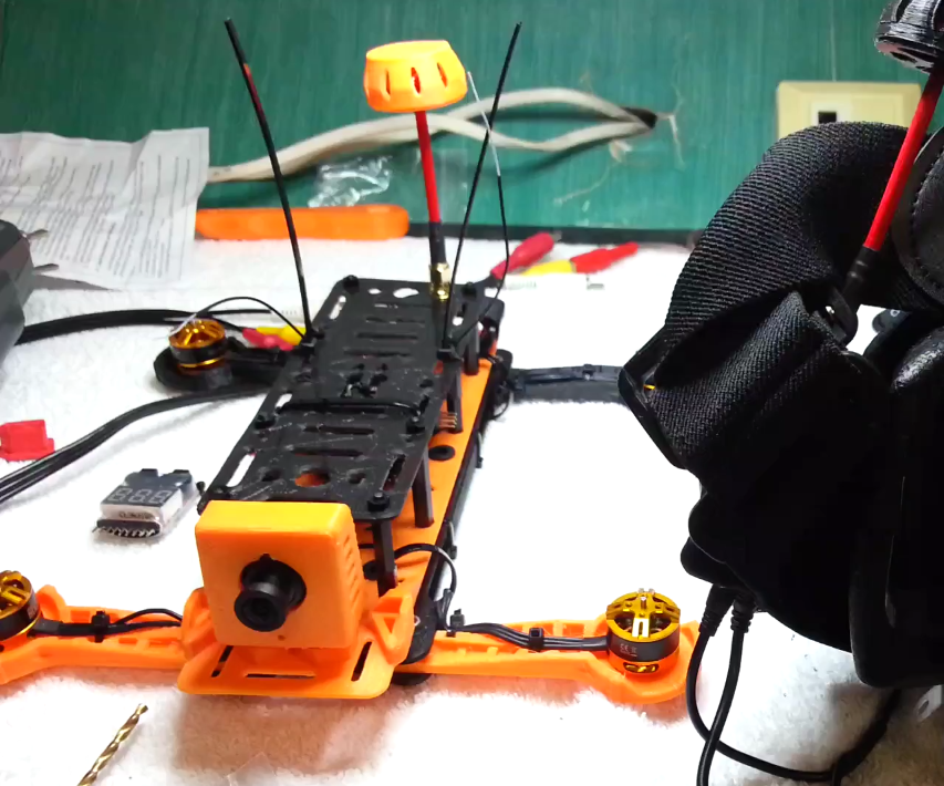 3D Printed 250 Racing Quadcopter