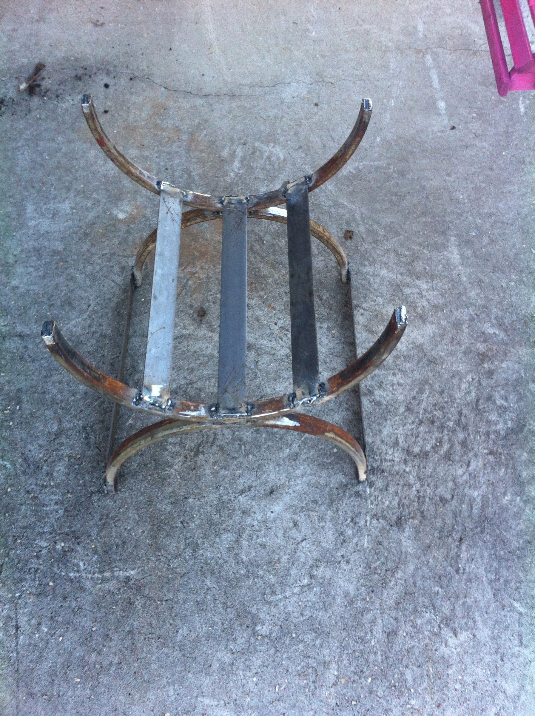 Metal Fire Wood Rack : 4 Steps - Instructables