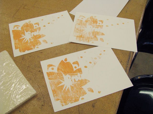 Woodblock Printing With an Epilog Mini/Helix Co2 Laser Cutter