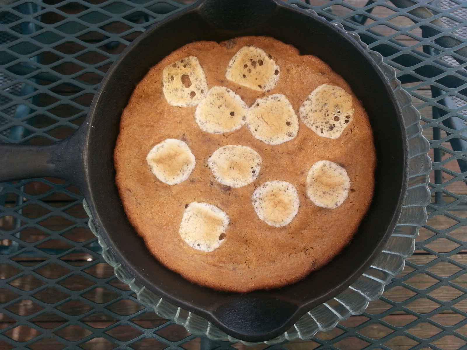 Cast Iron Chocolate Chip Cookies 3 Steps Instructables
