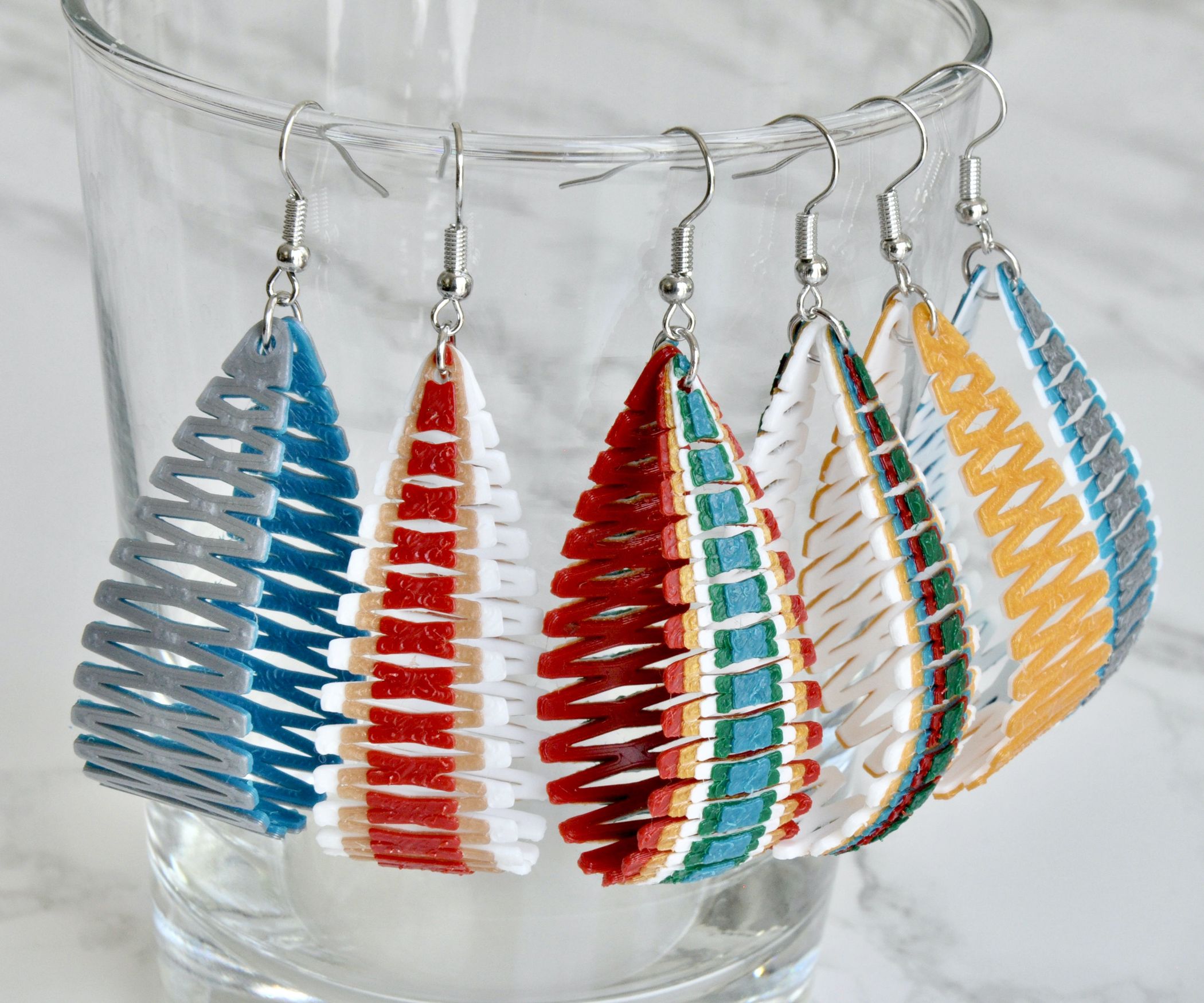 Living Hinge Earrings 3D Print 7 Steps (with Pictures) Instructables