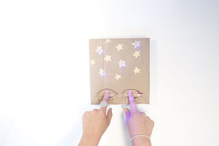 Step 7: Cover the Book With Your Light Up, DIY Book Cover!