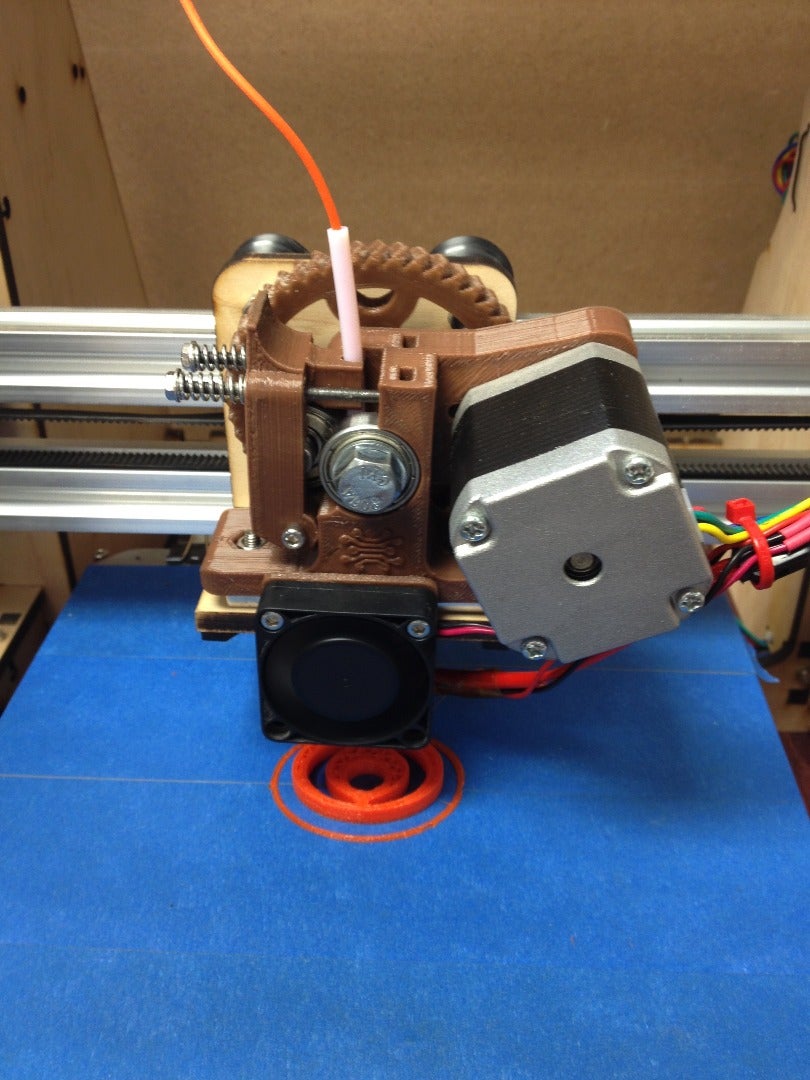 Modify Greg's Extruder for Flexible Material