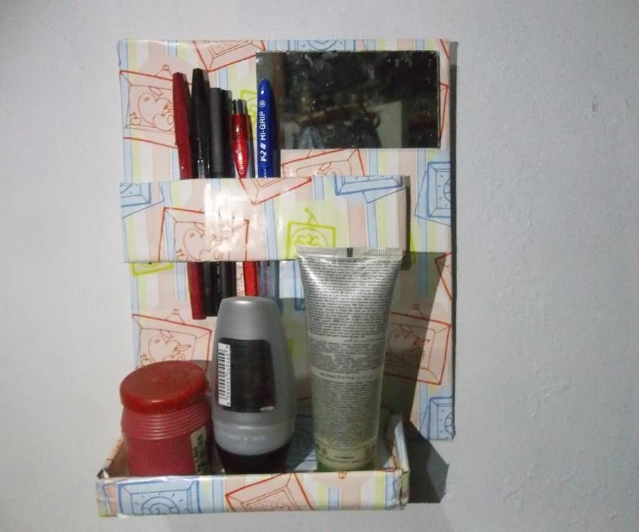 DIY Cardboard Stuff Organization