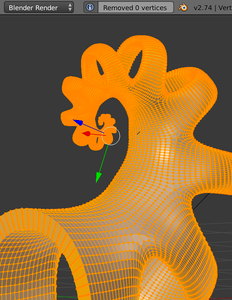 Apply Subsurface Modifier, Export Stl