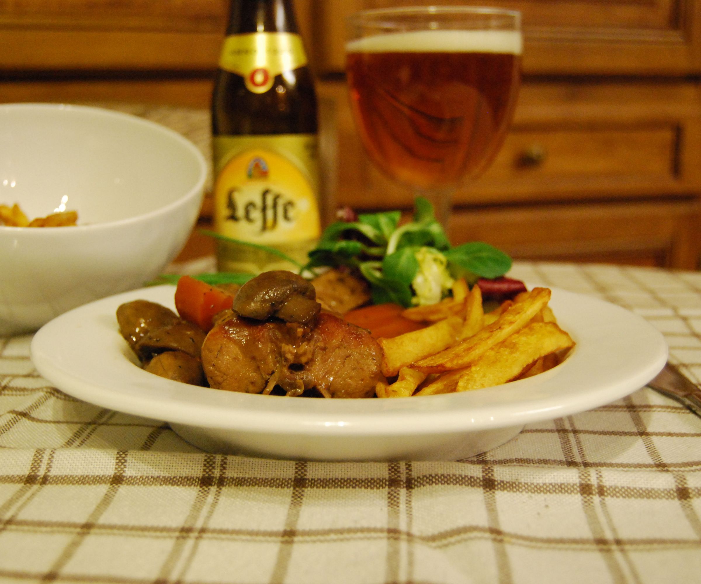 Slow Cooked Belgian Beer Rabbit Stew
