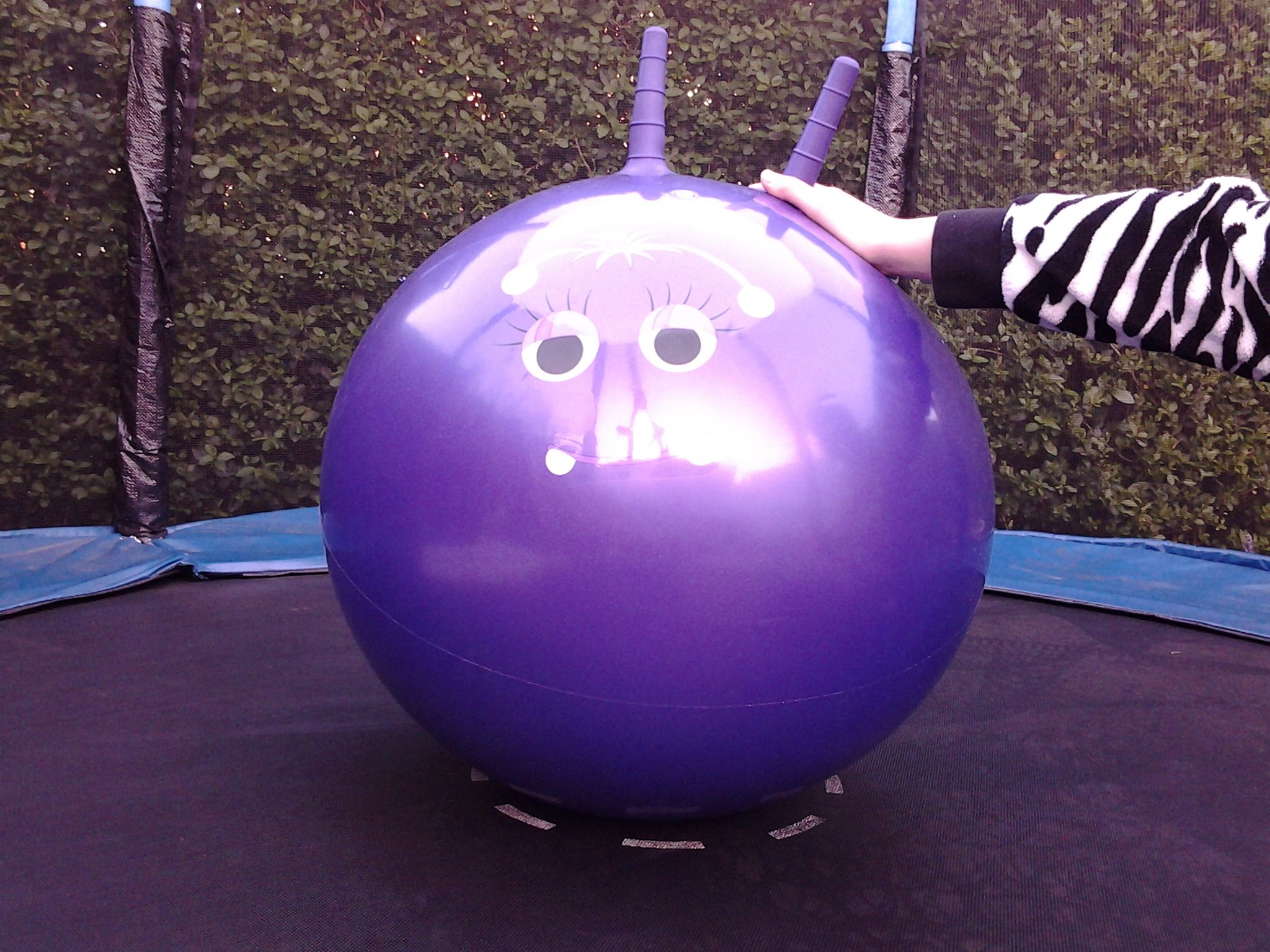 How to Jump Over a Space Hopper Trick