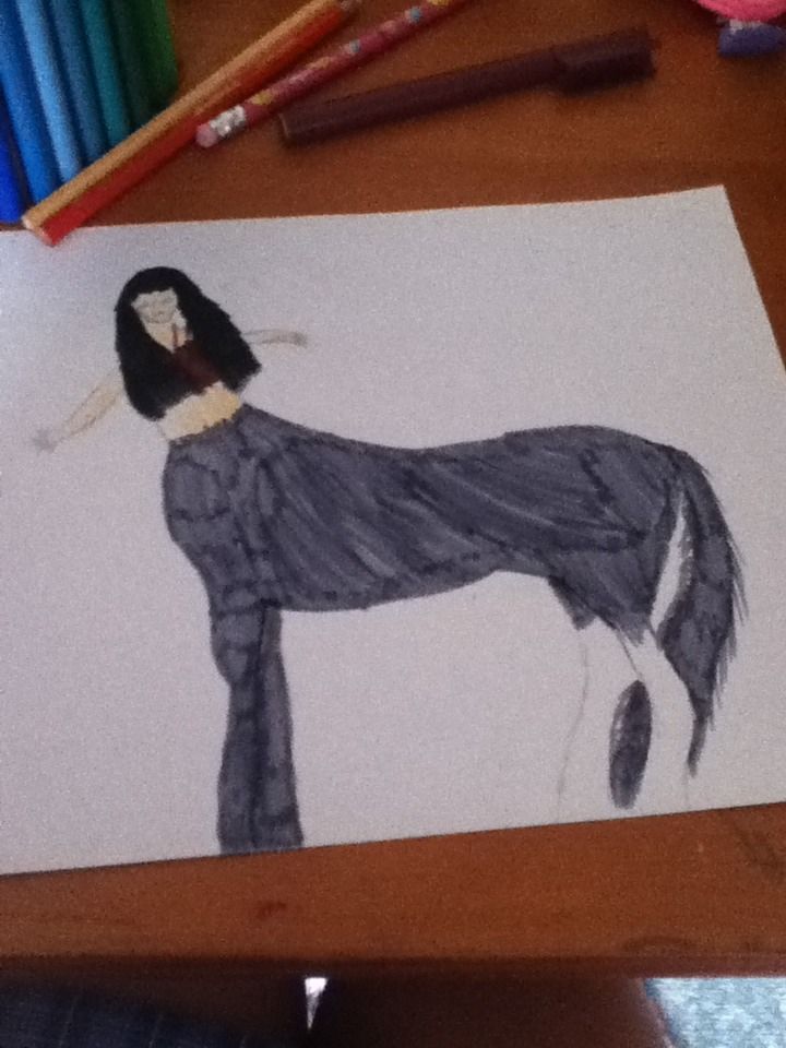 How To Draw A Centaur Narnian Style