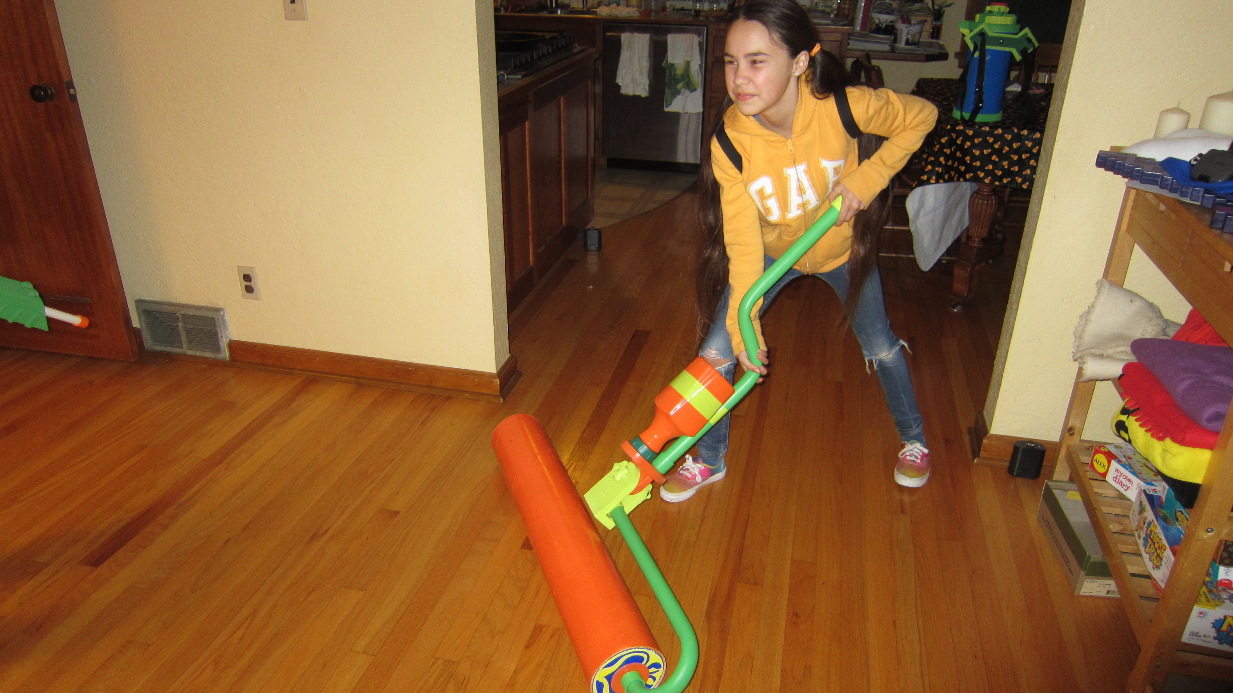 Splatoon KrakOn Roller, Costume Prop 8 Steps (with Pictures