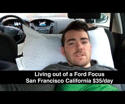 Living Out of a 2016 Ford Focus in San Francisco for 5 Days $135