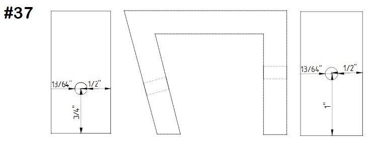 Bracket Holes for U-joint