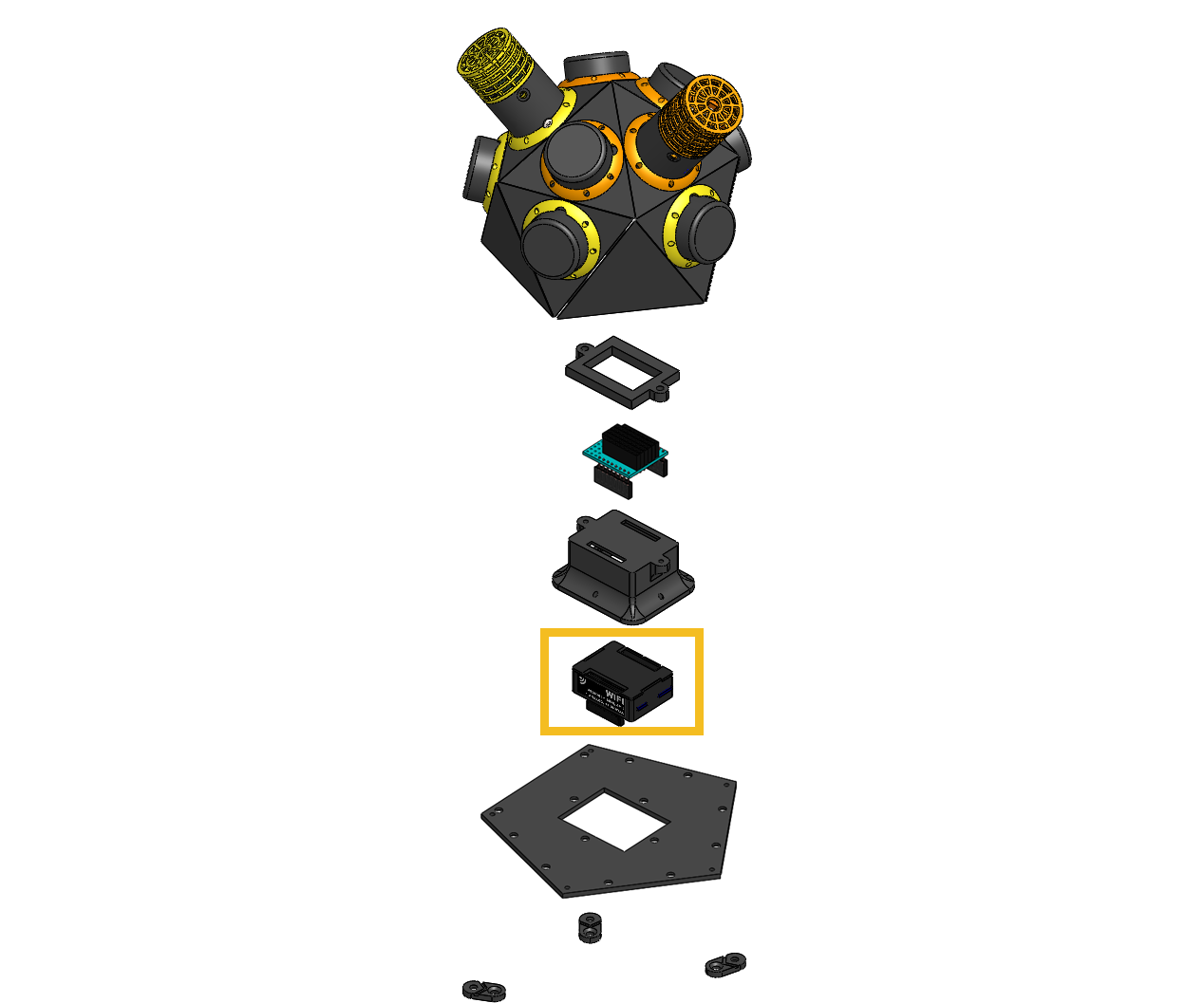 IOT123 - ASSIMILATE SENSOR HUB: ICOS10 3V3 MQTT NODE