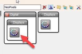 In Visuino Add Components