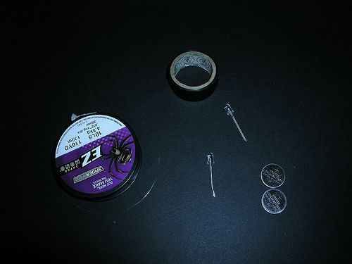 Snaggies a LED Throwie Mod