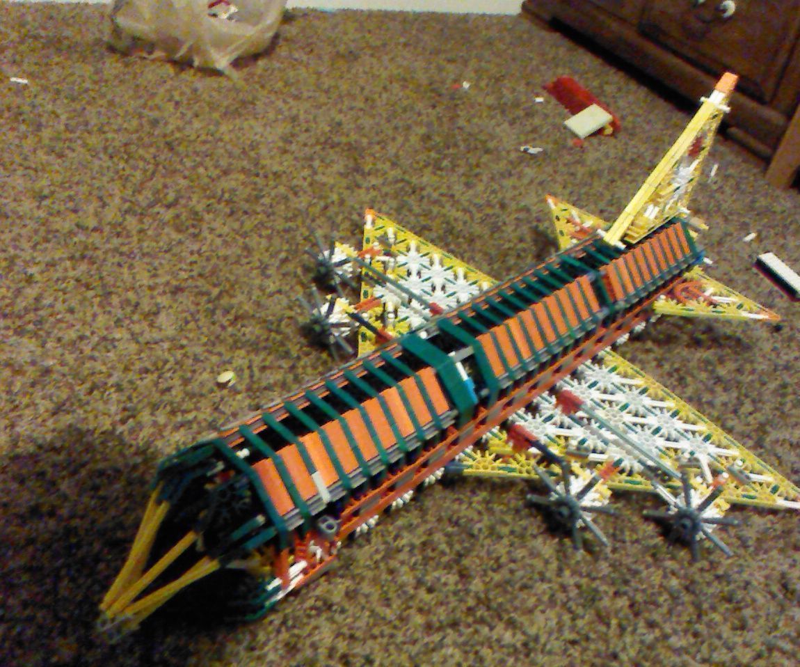 HUGE K'nex Airplane : 17 Steps - Instructables