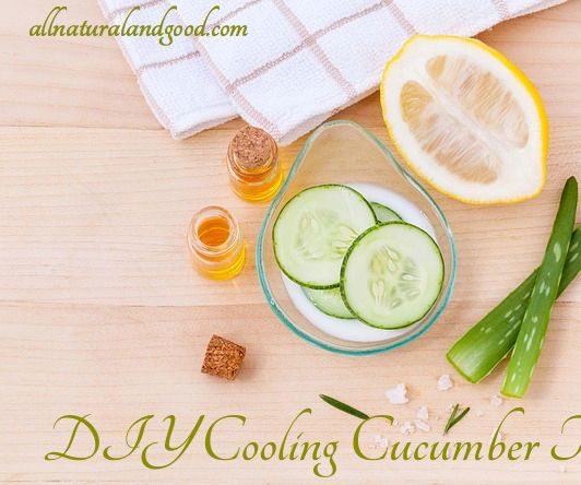 DIY Cooling Cucumber Toner