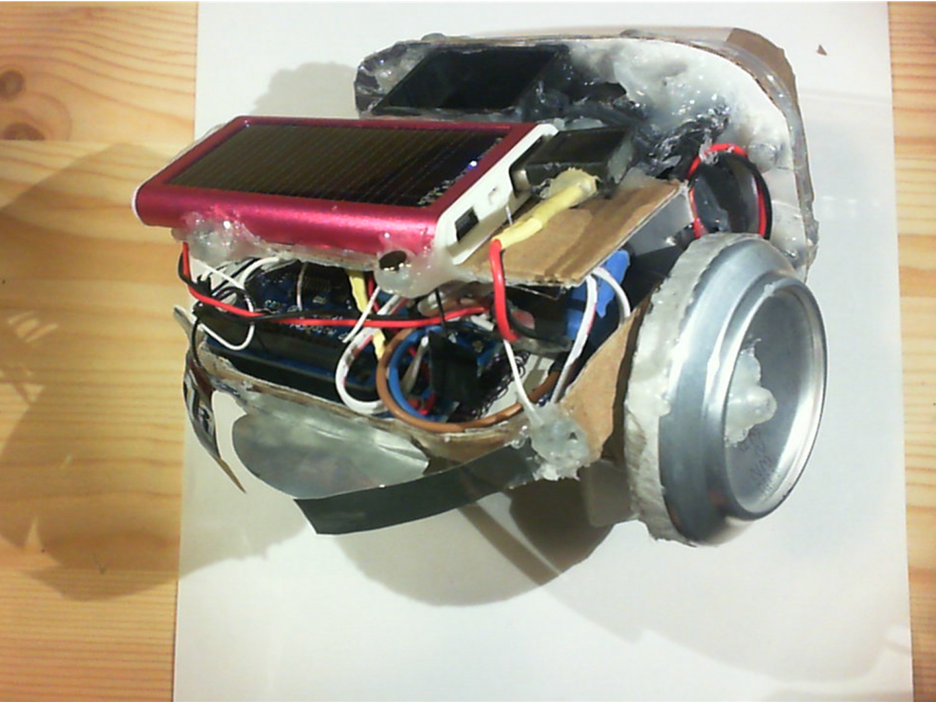 Floor Vacuum Cleaner Robot - Controlled by Arduino With Motor Shield ...