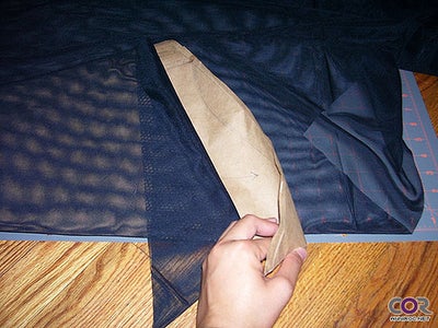 Mesh Net Sleeve Construction.