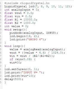 Circuito Y Codigo (Circuit and Code)