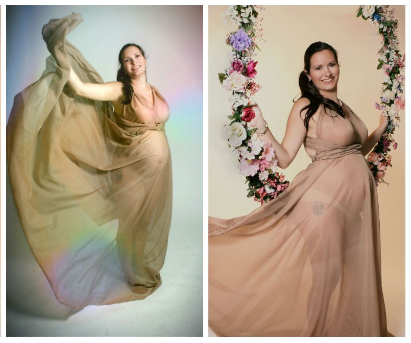 Easy Sheer Convertible/infinity Dress