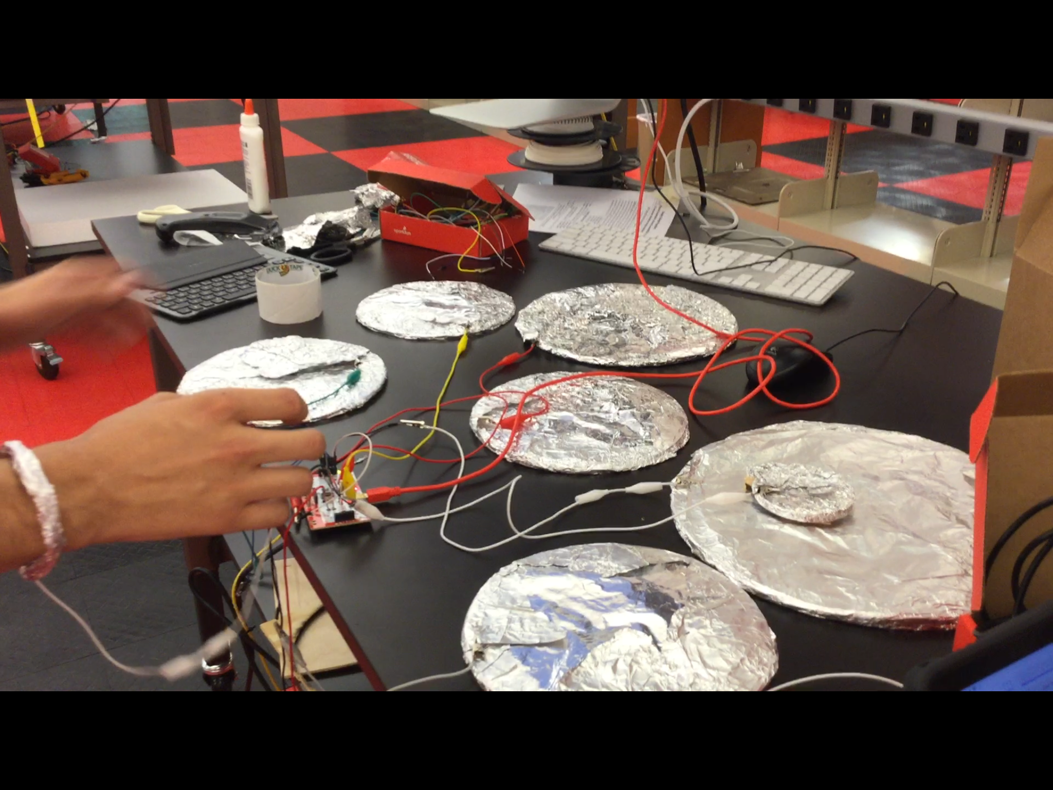 Homemade Electronic Drum Kit 4 Steps Instructables