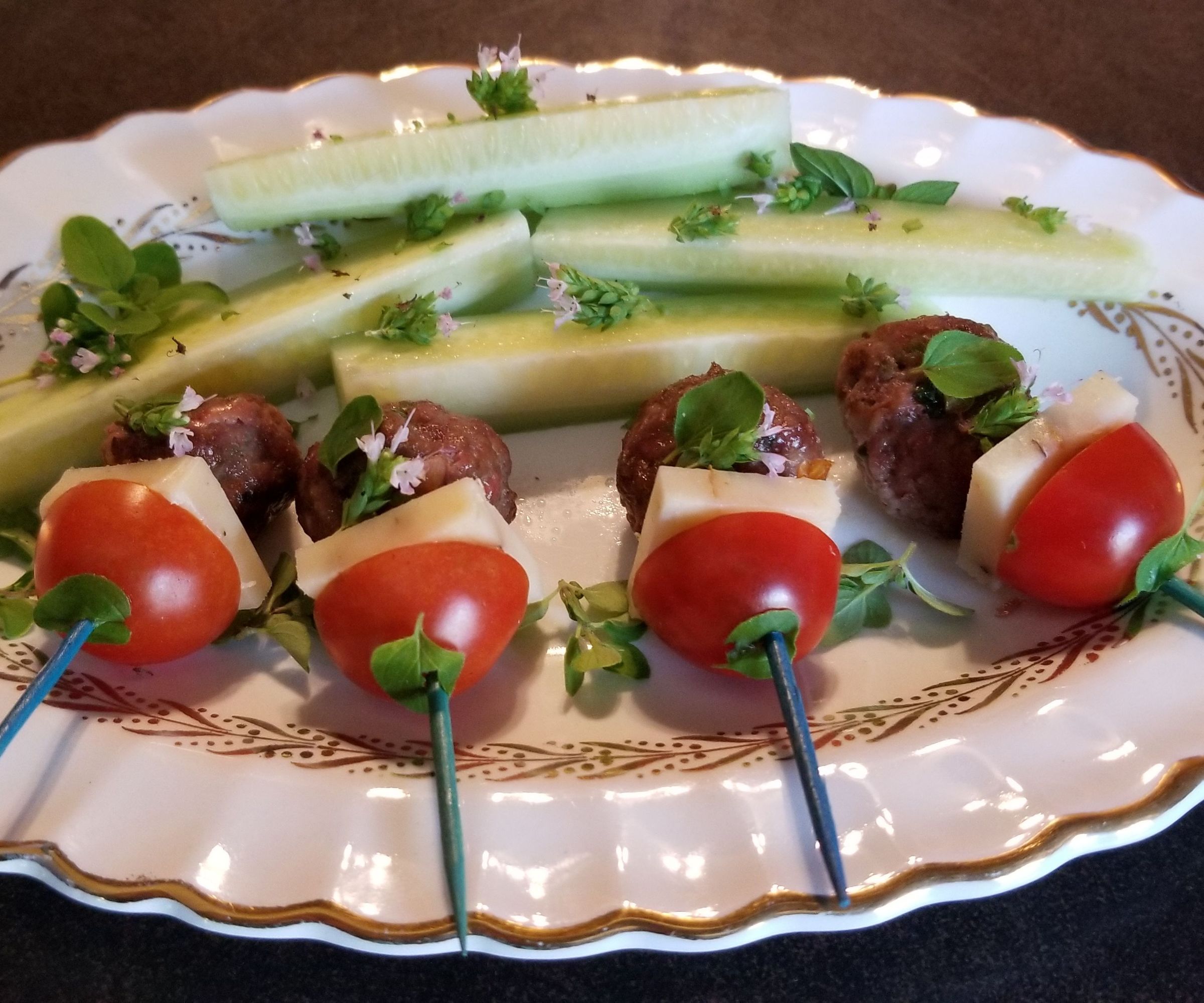 Spicy Meatballs a Keto Snack