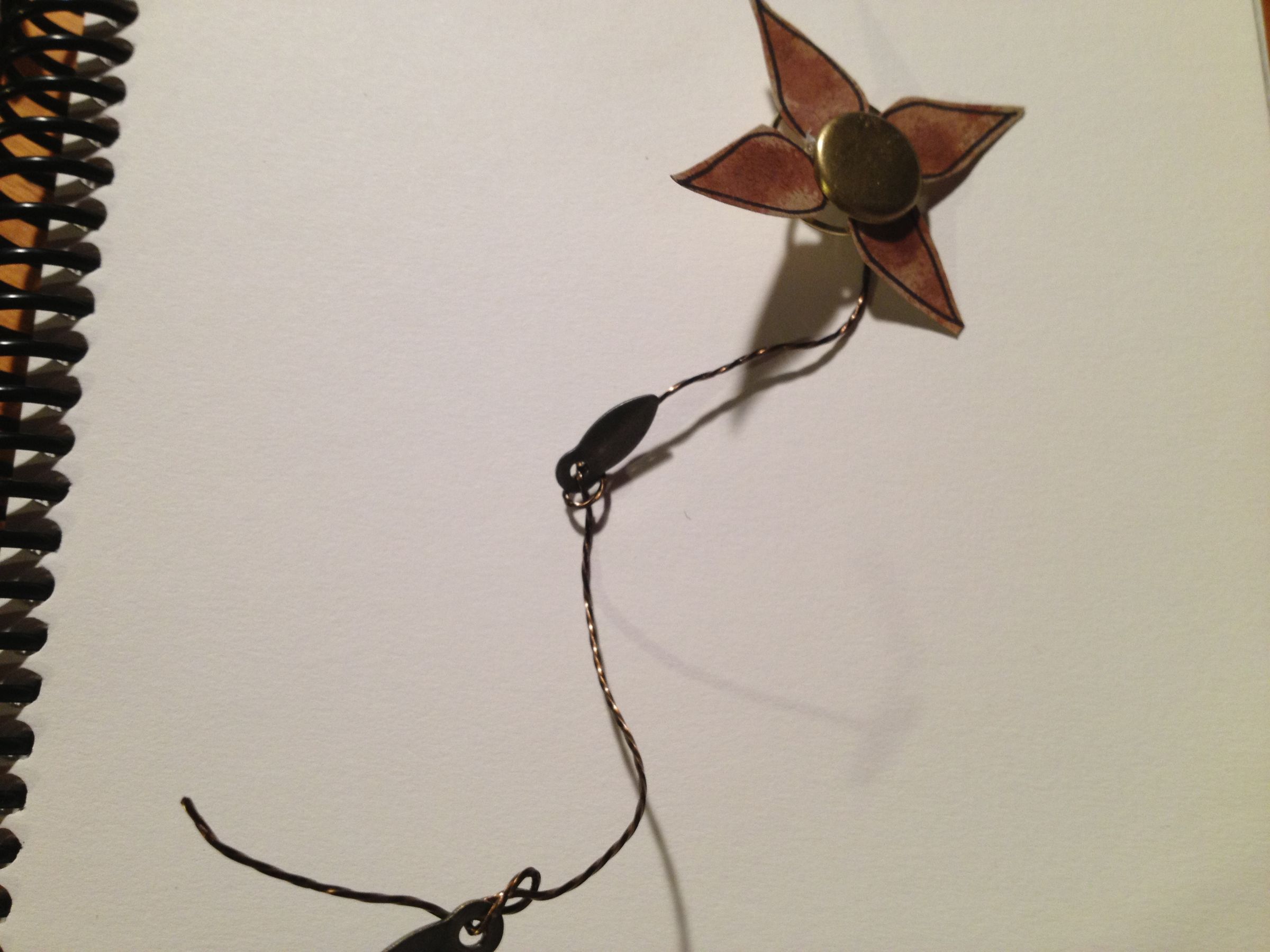 Decorative Mixed Media Flower