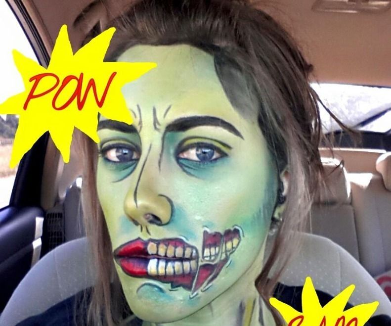 Make-up Transformation! POPzombie! How To! Like and Subscribe. 