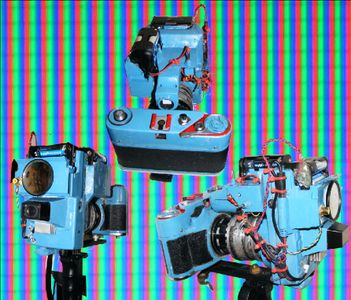 Sprocket Any Lens,,and Send Pixles Through the Lab, With the Blue Lump Cam