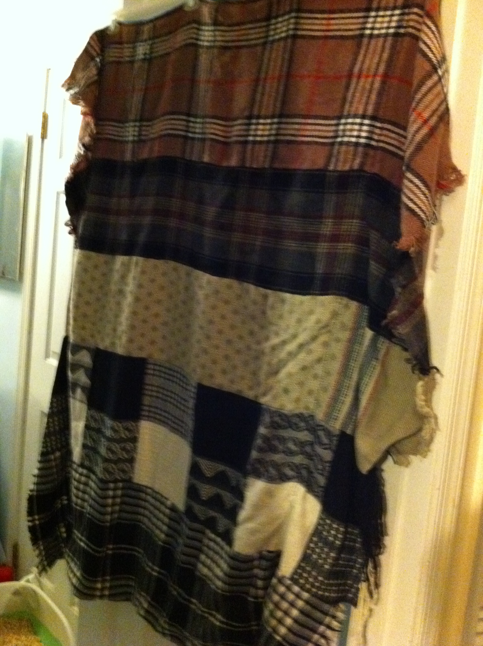 Upcycle Old Scarves and Child Blankie Into a "Woobie" Instructables