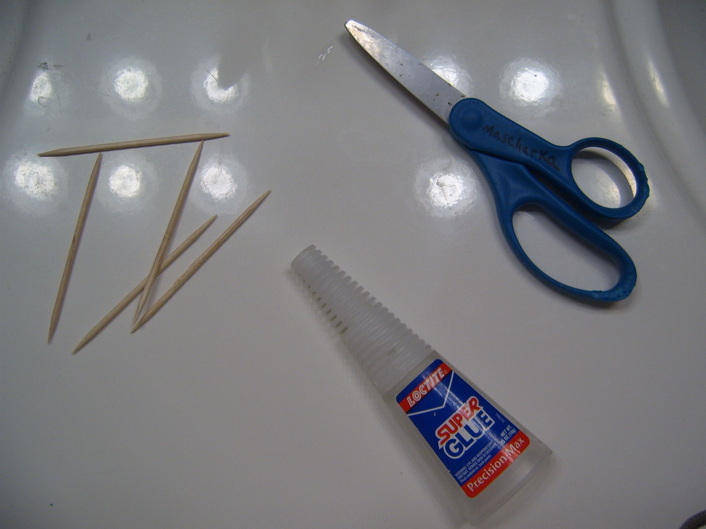 Toothpick Bow and Arrow 4 Steps Instructables