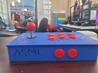 Assembly [Sanwa Parts and LCD Screen]