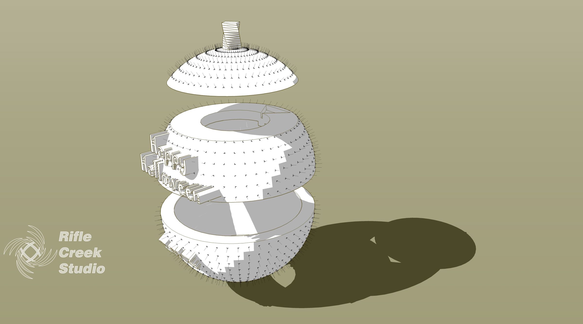 Another 3D Printed Jack-O-Lantern