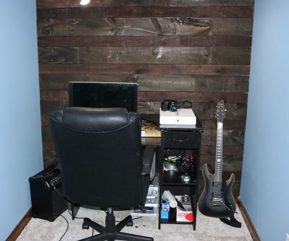 Pallet Accent Wall EASY