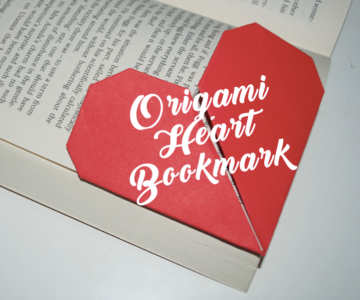 Origami Heart Bookmark
