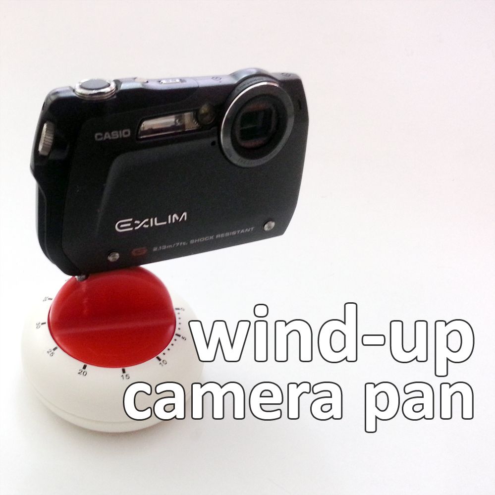 Wind Up Camera Pan