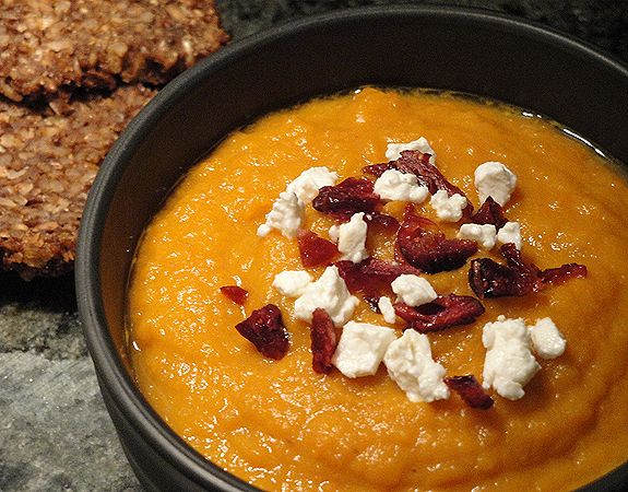 Roasted Carrot Soup for the Soul