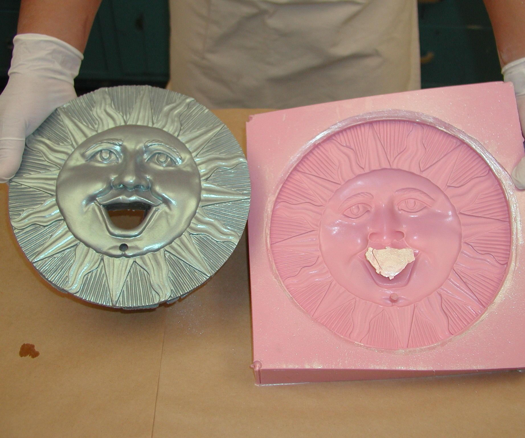 Powder Coating a Urethane Resin Casting