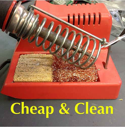DIY Solder Tip Cleaner
