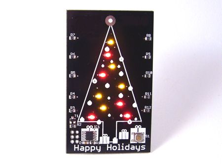 Hackable Christmas card & ornament