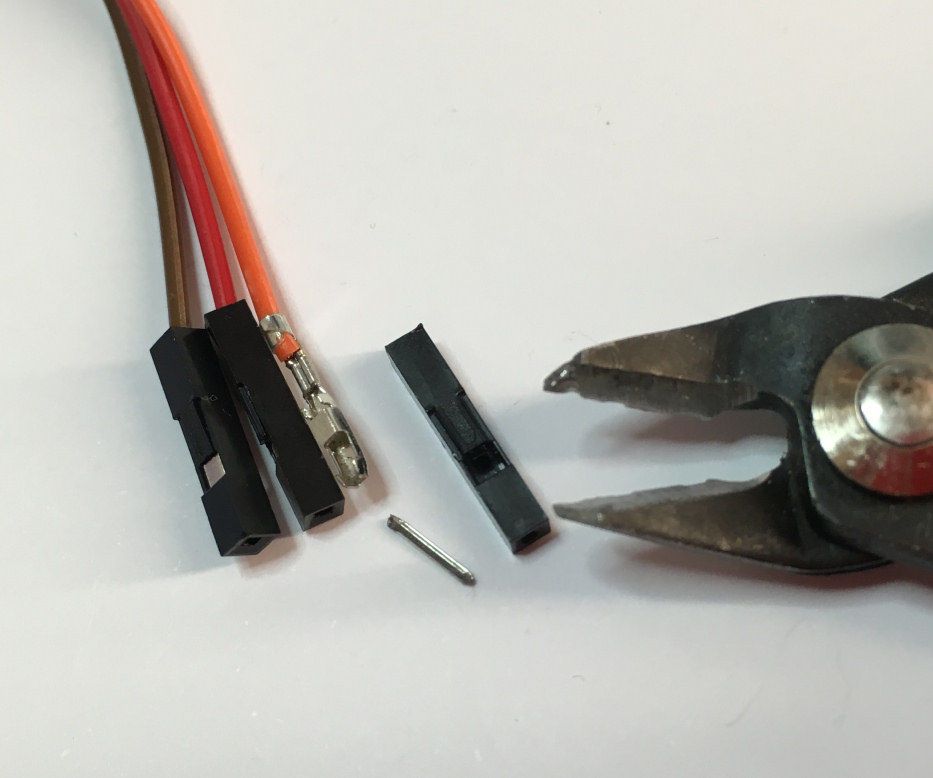 Breadboard Wires Modification M-M to M-F