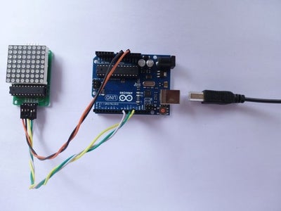 DOT Matrix (8x8) Using Arduino : 6 Steps - Instructables