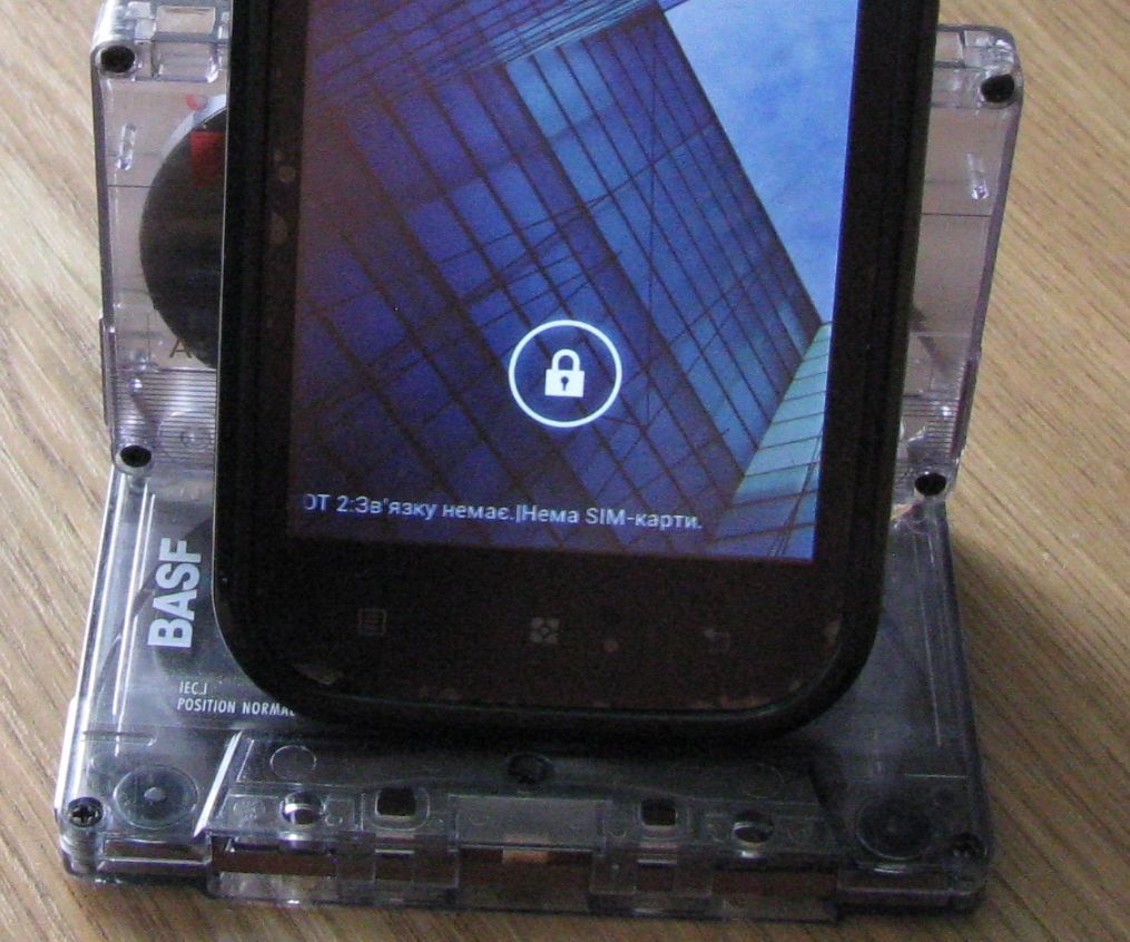 Cassette Tapes Phone Stand