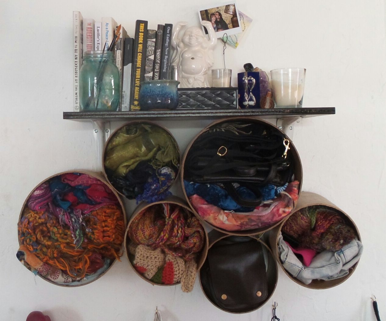 Shelf Mounted Bubble Cubbies