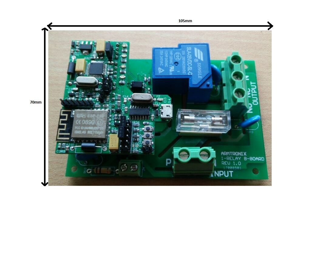 ARMTRONIX Wifi 30Amps Board 